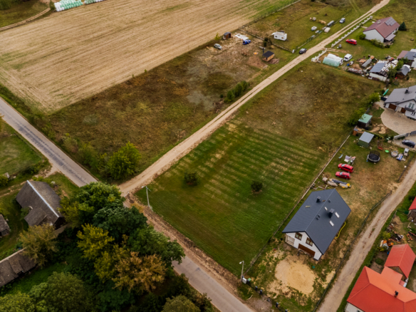 DZIAŁKA Z WZ, POGORZAŁKI, 2 297 m² ASFALT, MEDIA W DRODZE