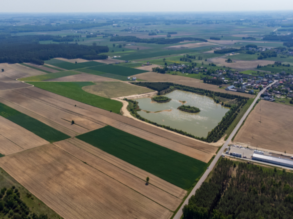 Grunt inwestycyjny MPZP pod zabudowę mieszkaniową, 1,6373 ha, Szumowo