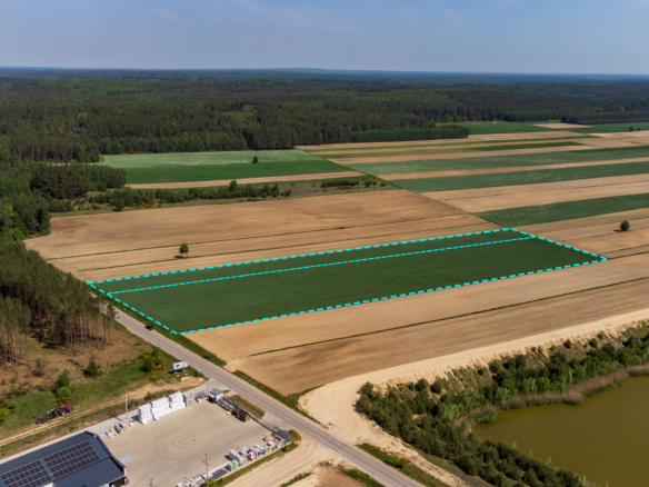 Grunt inwestycyjny MPZP pod zabudowę mieszkaniową, 1,6373 ha, Szumowo