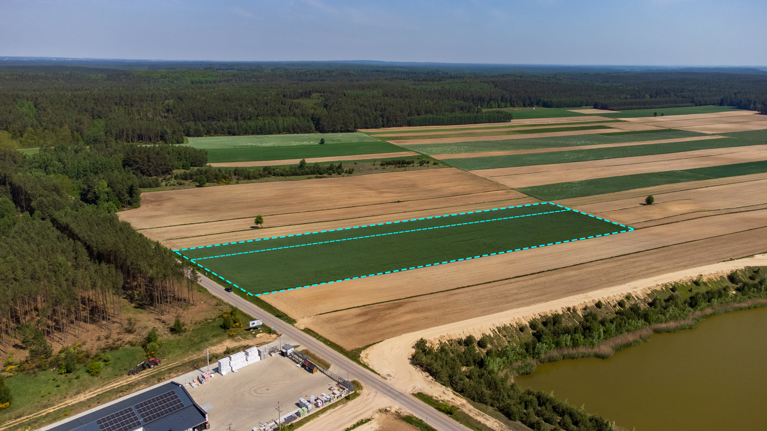 Grunt inwestycyjny MPZP pod zabudowę mieszkaniową, 1,6373 ha, Szumowo
